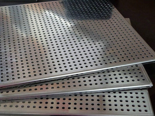 1500×2000mm Curved Perforated Steel Sheet For Store Decoration