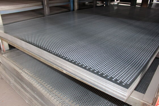Engineering Perforated Metal Sheet Large Batch 3mm Aperture 304/316 Material