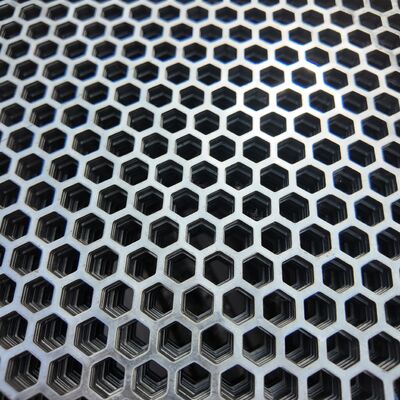 Hexagonal Perforated Metal Panel Sound Absorbing and Noise Reduction