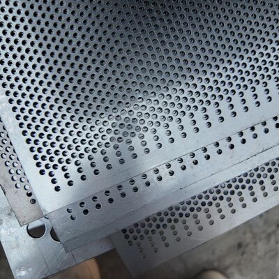 Yellow Perforated Metal Soffit Panels For Architectural Decoration