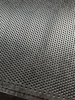 0.5mm - 50mm Round Hole Perforated Sheet Galvanized 1000*2000mm