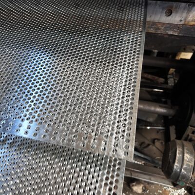 Custom Galvanized Perforated Sheet Plate For Dust Wind Protection