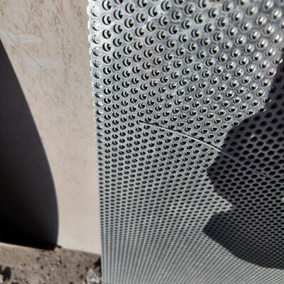 Galvanized Perforated Mesh With 3mm Hole Diameter For Coal Yard Windbreak