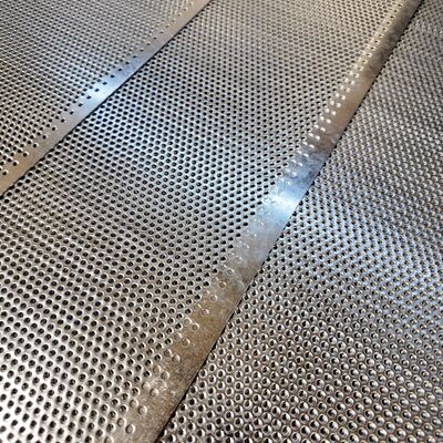 2mm Perforated Stainless Steel Sheet For Storefront Facade Decoration