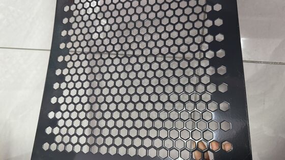 1000x2000mm Galvanized Perforated Metal Sheet Customizable Colors