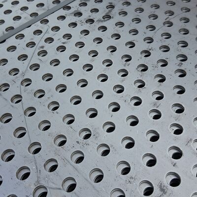 304 Stainless Steel Round Hole Perforated Mesh Panel Ventilation Punching Board