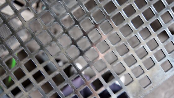 Square Hole Perforated Mesh Panel Custom Fabrication