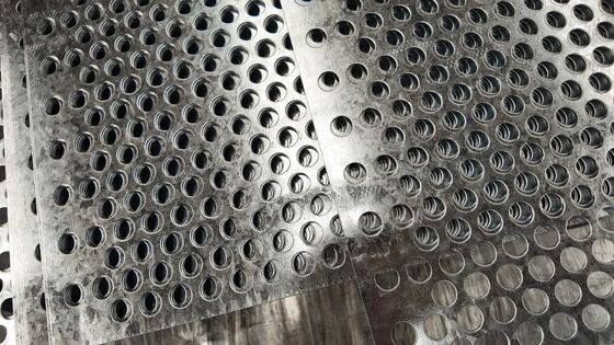 0.8mm Cold Rolled Steel Perforated Sheet, Custom Hole Size