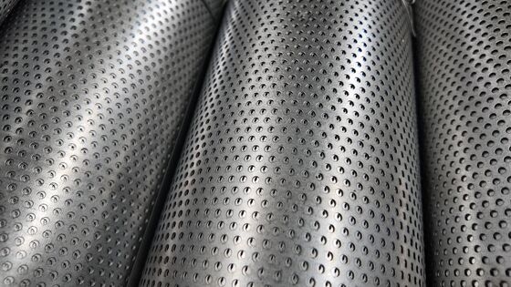 Multi-Thickness Rolled Perforated Mesh for Electrical Ventilation