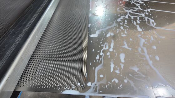 Custom Greenhouse Perforated Vent Fence Panel