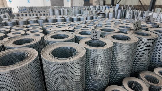 304 Stainless  Steel Perforated Metal Coil Roll