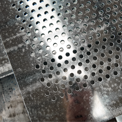 1.5mm Thick Mild Carbon Steel Round Hole Perforated Sheet