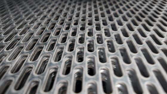 0.5mm 1mm 1.2mm Thick Oblong Slot Custom Perforated Mesh Sheet
