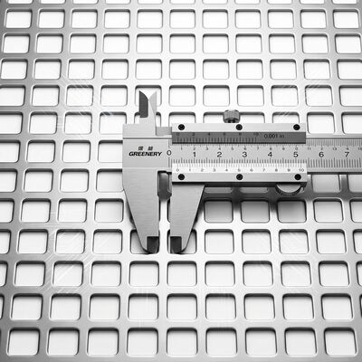 1.5mm Thick Square Hole Perforated Mesh Agriculture or Aquaculture Use