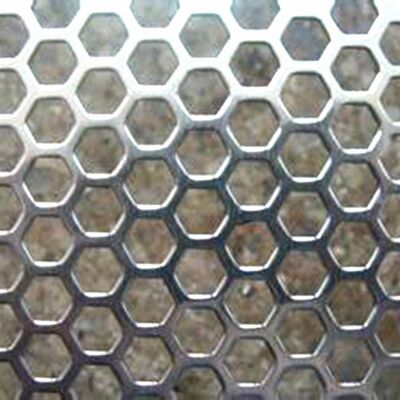 Yellow Plum Blossom Hole Perforated Aluminum Sheet For Decoration