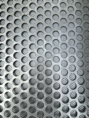 1500×2000mm Curved Perforated Steel Sheet For Store Decoration