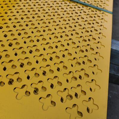 Construction Corrosion Resistant Architecture Perforated Metal Sheet Customizable