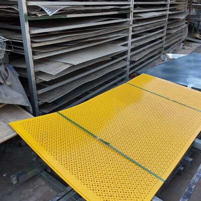 1mm Thick Galvanized Steel Perforated Metal Fence 1000*2000mm