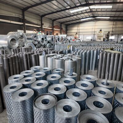 1mm Thick Galvanized Steel Perforated Metal Fence 1000*2000mm
