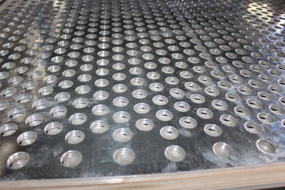 Engineering Perforated Metal Sheet Large Batch 3mm Aperture 304/316 Material