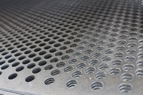Engineering Perforated Metal Sheet Large Batch 3mm Aperture 304/316 Material