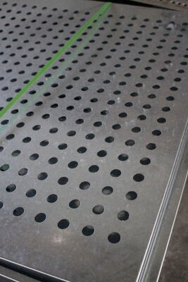 Anti Corrosion Anti Rust Galvanized Floor Grating Customizable Dimensions