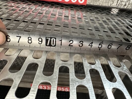 Slotted Hole Perforated Mesh Panel Special for Building Ventilation
