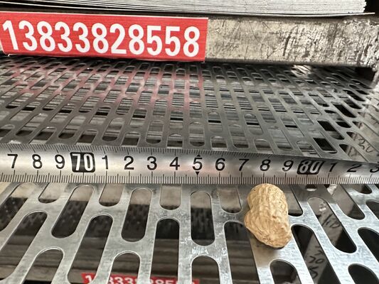 1mm Slot Hole Stainless Steel Perforated Mesh Plate