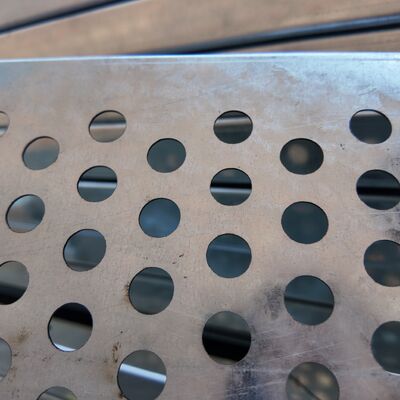 1.5mm Thick Galvanized Perforated Metal Fence Panels For African Farms