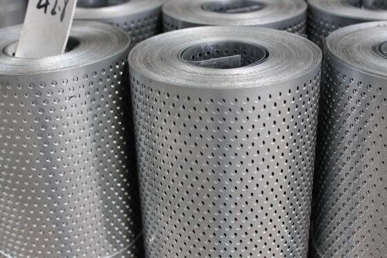 Multi-purpose Coiled Perforated Metal for Industry or Decoration