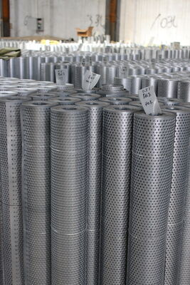 Customizable Perforated Roll Mesh Dust Control Screen