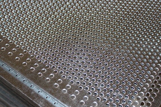 316L Anti Slip Strip Safety Grille With 10mm Holes Outdoor Corrosion Resistant