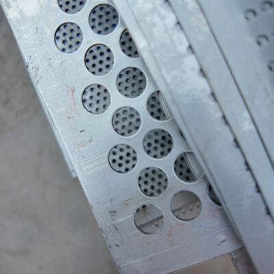 Aluminum Multi-Perforated Plate with Double Layer Round Holes