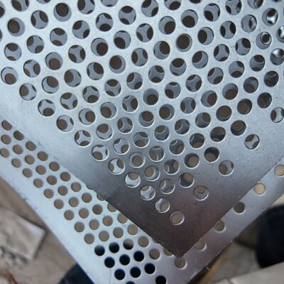 Safety Protection Galvanized Catwalk Grating With 1.5mm Aperture