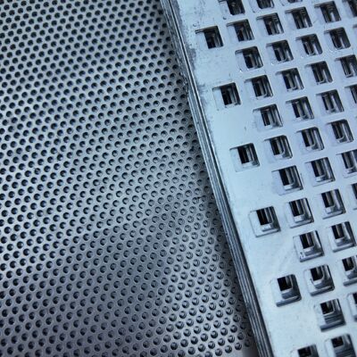 Hot Dip Hole Shape Gi Perforated Sheet Customizable In Size Color