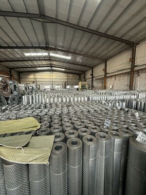 1mm Thick Galvanized Steel Grating For Mechanical Heat Dissipation Shield