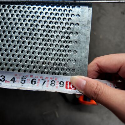 Galvanized Perforated Mesh Sheet Bathroom Floor Drain With 1.5mm Aperture