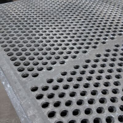 3mm Thickness Perforated Galvanized Steel Sheet For Sewer Filtration