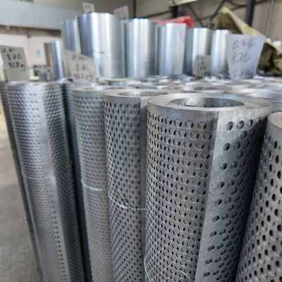 3mm Thick Silver Perforated Galvanised Steel Sheet Shelving