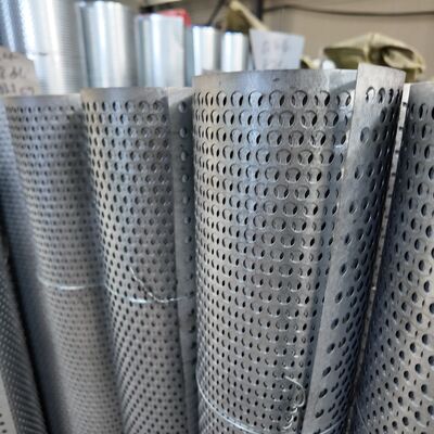 1000*2000mm Galvanized Perforated Mesh Crusher Screen Plate