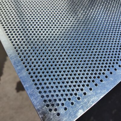 1000*2000mm Galvanized Perforated Mesh Crusher Screen Plate