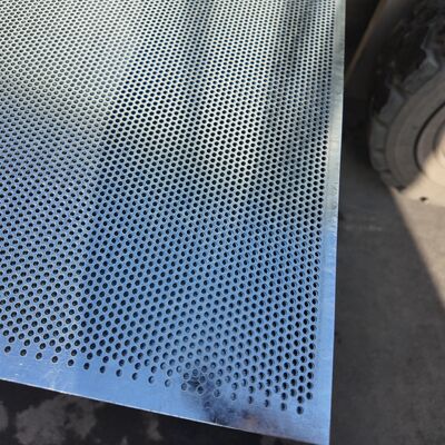 1000*2000mm Galvanized Perforated Mesh Crusher Screen Plate
