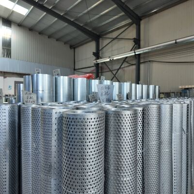Galvanized Perforated Mesh Roll Special for Partition Decoration