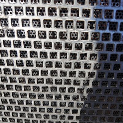Square Hole Perforated Metal Sheet 10mm*10mm  Powder Coating Brushed Pickling Surface Treatment