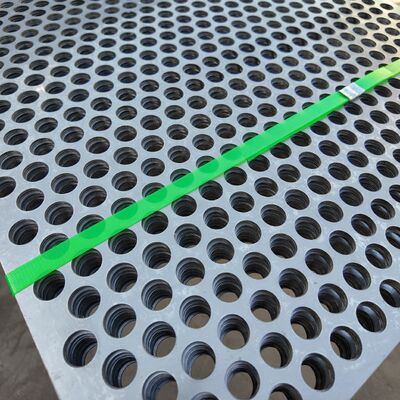2mm Perforated Stainless Steel Sheet For Storefront Facade Decoration