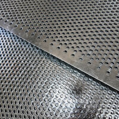 Thickened Iron Perforated Steel Sheet 5mm Thick 10mm Aperture
