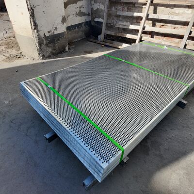 Thickened Iron Perforated Steel Sheet 5mm Thick 10mm Aperture