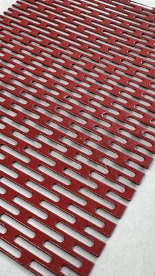 Colorful Powder Coated Perforated Metal Mesh