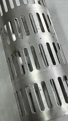 Stainless Steel Perforated Drum Custom Hole Pattern