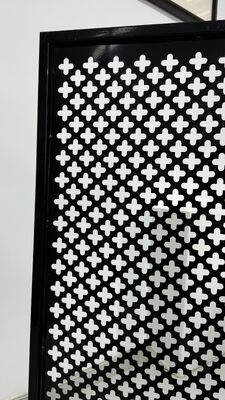 Black Cross Hole Perforated Sheet for Cabinet Door